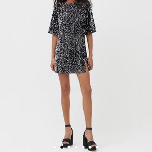 4th and Reckless Black Sequin Dress
